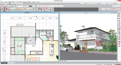 3D建築CADシステム 「ARCHITREND ZERO」